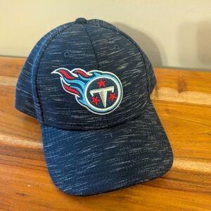 Tennessee Titans Hat Cap Blue Flame Logo NFL Adjustable